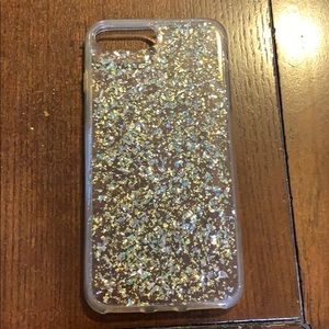 Gold shimmer IPhone case